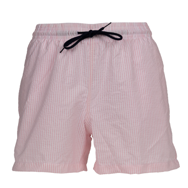 Pale Pink Seersucker